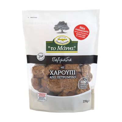 Cretan Rusks Rusks with Carob (To manna) - 270g