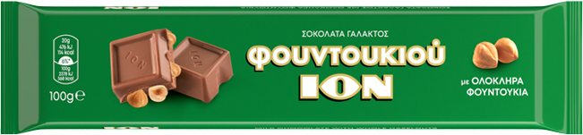 ION Hazelnut Milk Chocolate - 100g