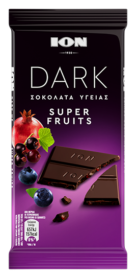 ION Dark Superfruits Chocolate  - 90g