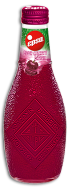 Epsa Carbonated Sour Cherry - 232ml (Glass bottle)