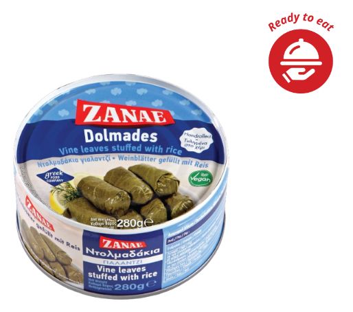 Vegetarian Stuffed Vine Leaves (Dolmades)  - 280g