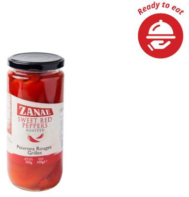 Zanae Roasted red peppers - 450g