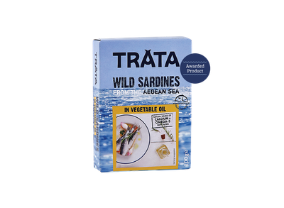 Wild Sardines in Vegetable Oil - 100g tin