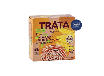 Smoked Tuna with Lemon &amp; Oregano - 160g