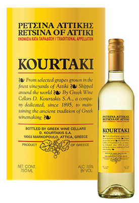 Kourtaki Retsina - 75cl