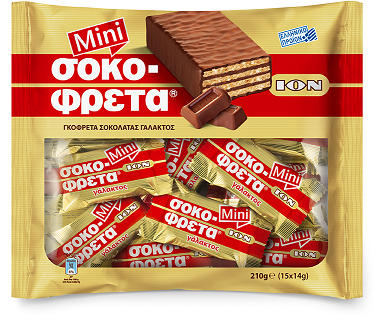 MINI ION Chocofreta Wafer - 210g