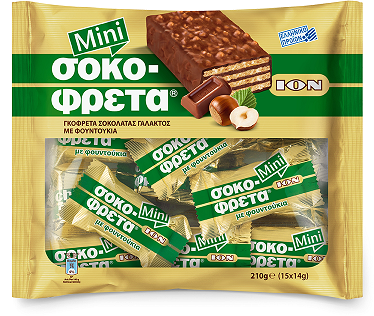 MINI ION Chocofreta with Hazlenut - 210g