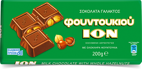ION Hazelnut Milk Chocolate - 100g