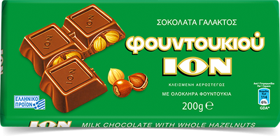 ION Hazelnut Milk Chocolate - 100g