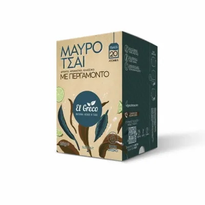 Black Tea Earl Grey - 20 Tea bags