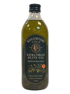 Kolymvari Gold Extra Virgin - 1L glass bottle