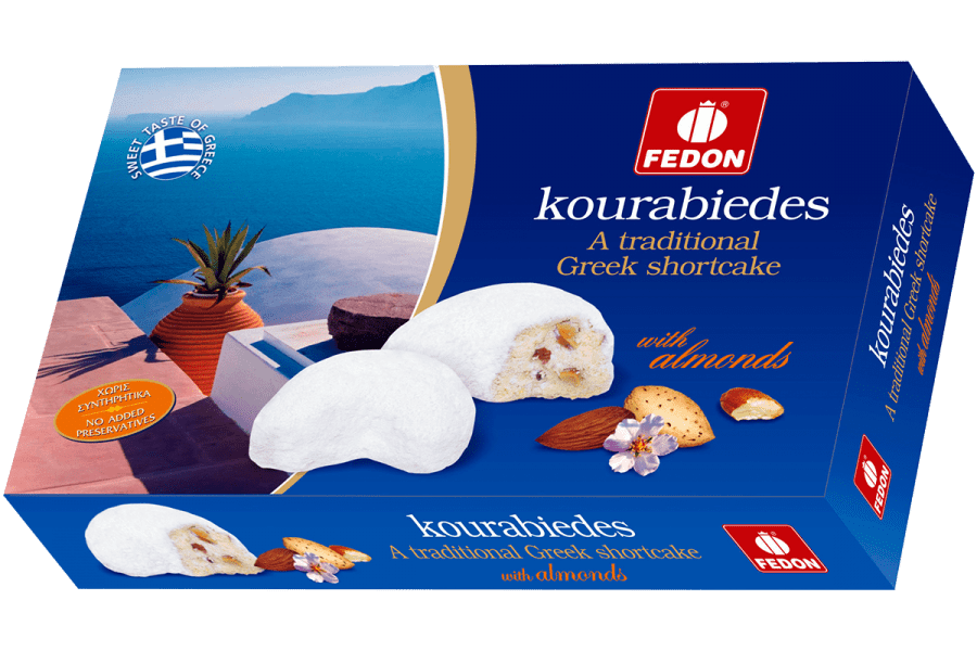 Almond 'Kourabiedes' shortcake - 350g box
