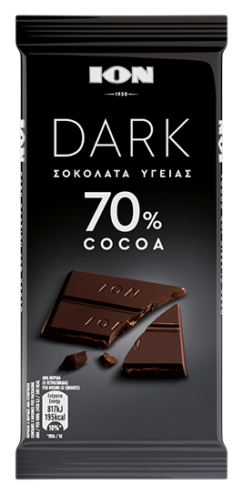 ION Dark Chocolate 70%  - 90g