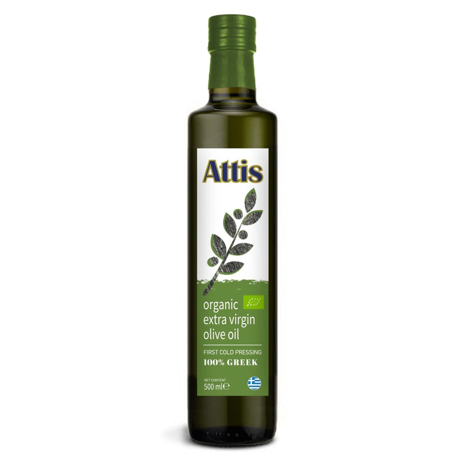 Attis Organic Extra Virgin Olive Oil - 500ml bottle