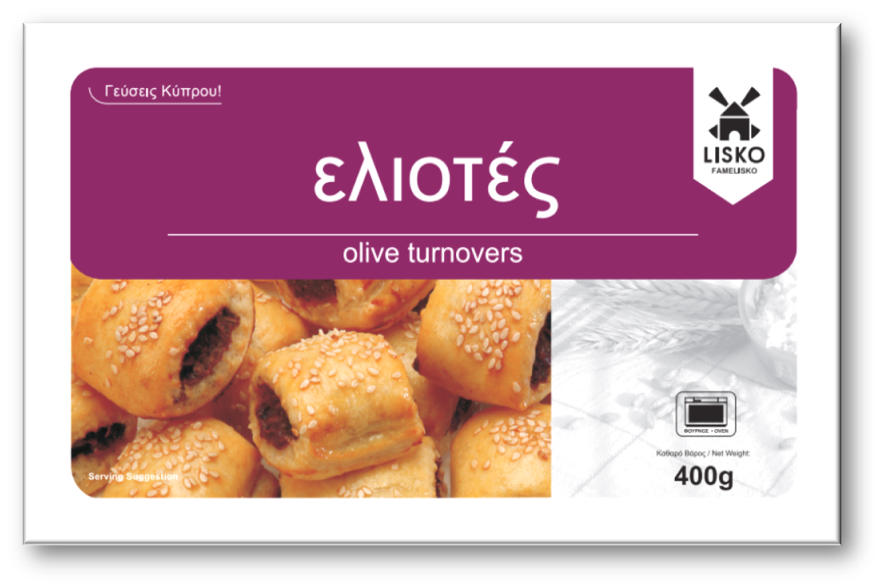 Lisko Olive Turnovers - 400g