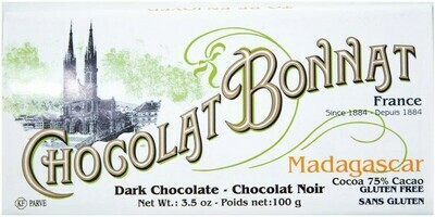 Bonnat 75% Single Origin Chocolate Bars