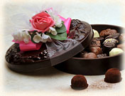 Floral Chocolate Candy Box Assortment