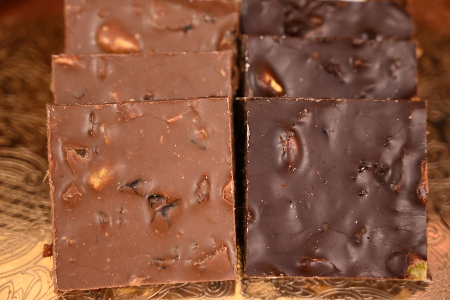 Pistachio Bark with Ginger and Tart Cherries Pistachio Bark with Ginger and Tart Cherries