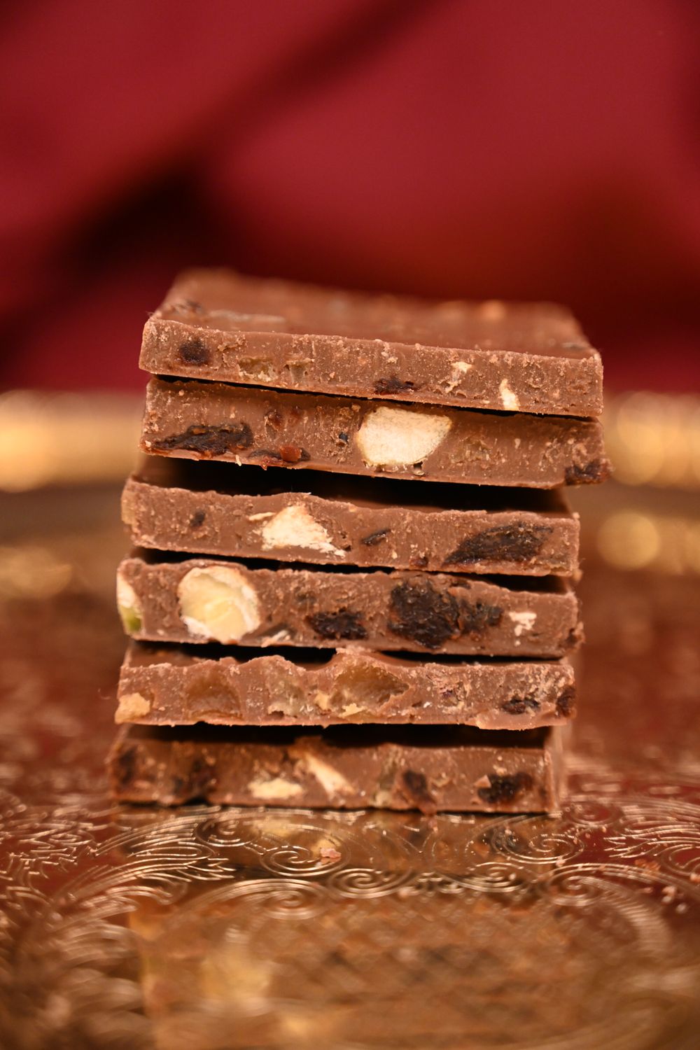 Pistachio Bark with Ginger and Tart Cherries Pistachio Bark with Ginger and Tart Cherries