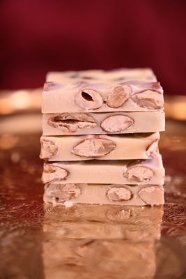 White Chocolate Almond Bark