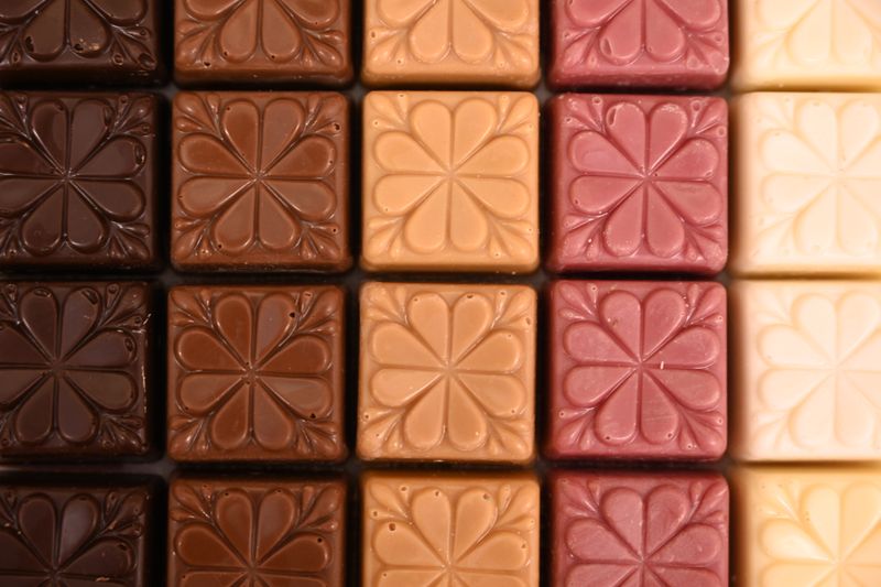 Solid Chocolate Squares