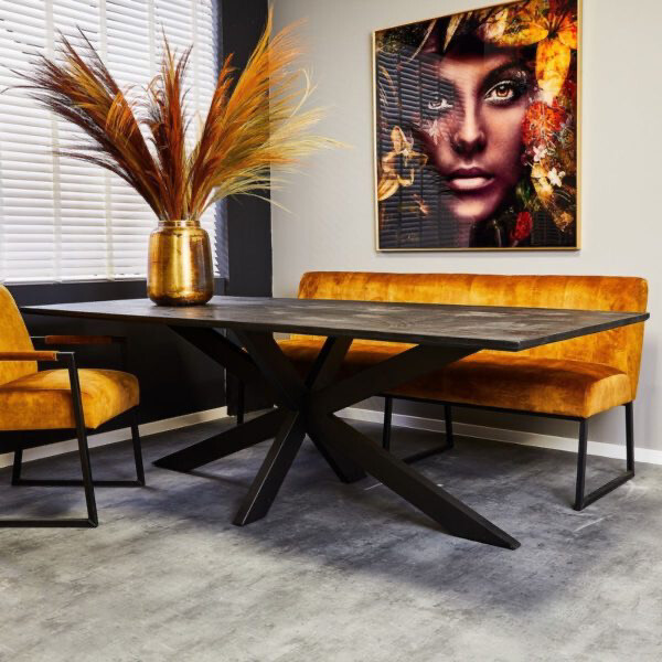 Eettafel New York | Rechthoek | Matrixpoot