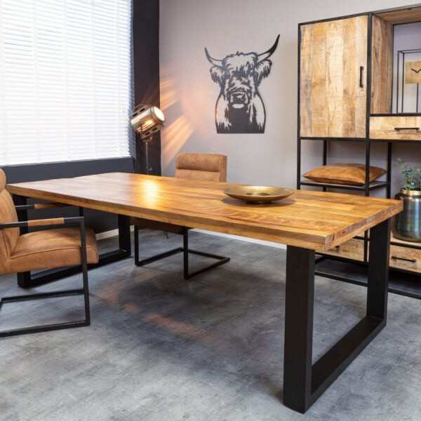Eettafel Denver | Rechthoek | U-poot
