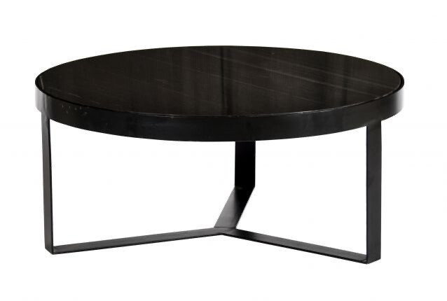 Salontafel Glennis Marble Double Black