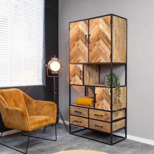 Vakkenkast Arlington | 90 cm Vakkenkast Arlington | 90 cm
