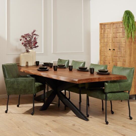 Boomstamtafel Boston | 220 cm Boomstamtafel Boston | 220 cm
