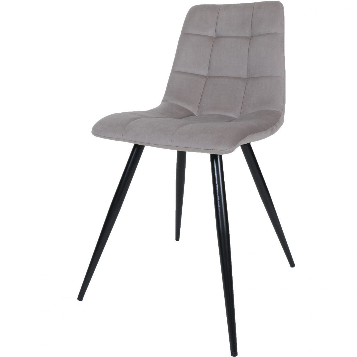 Eetkamerstoel Calgary Velvet | Taupe
