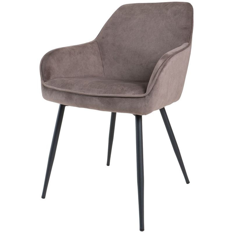 Eetkamerstoel Fenna | Ramses | Taupe Eetkamerstoel Fenna | Ramses | Taupe
