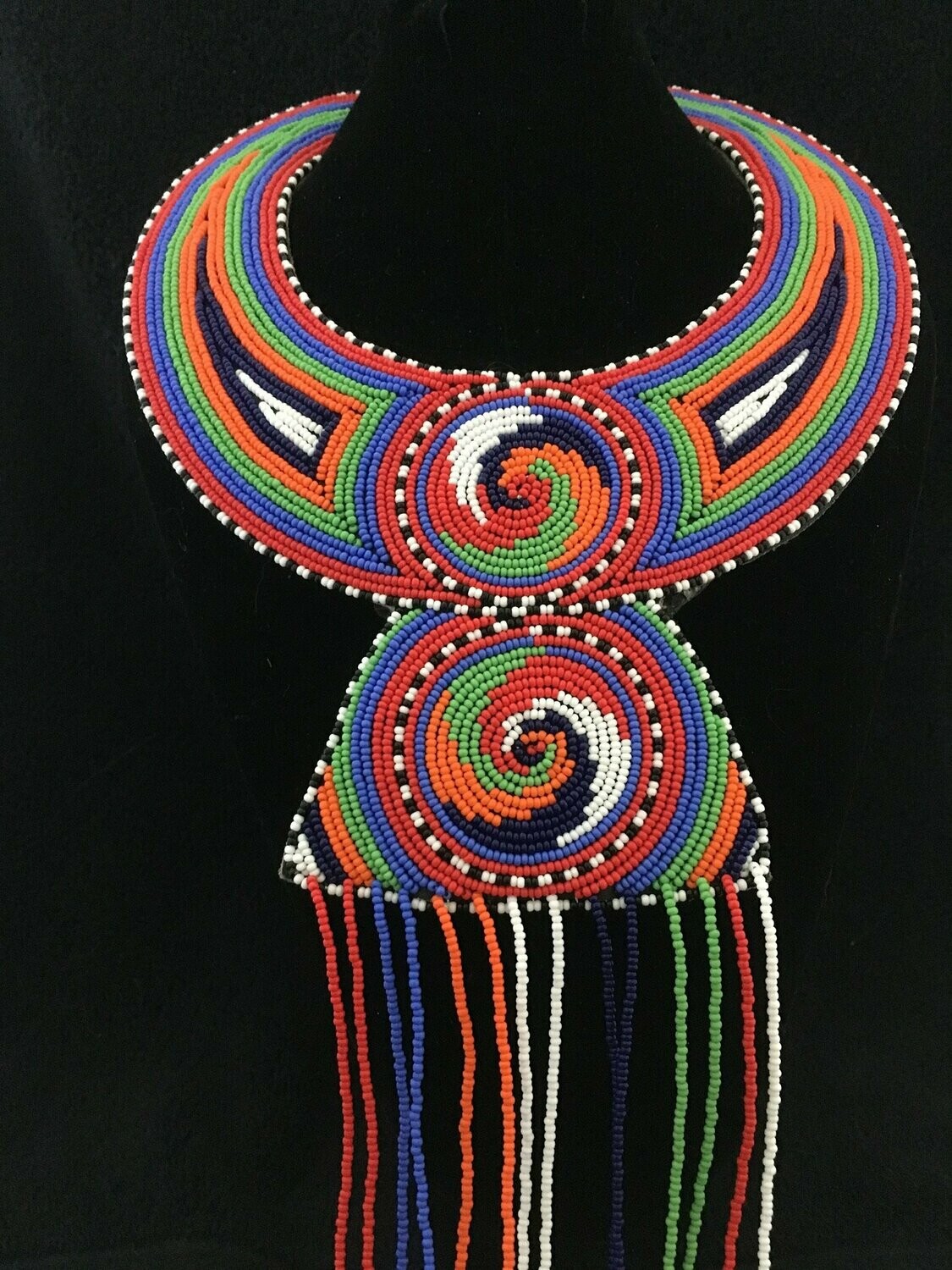 Traditional Masai Hand Beaded Collar