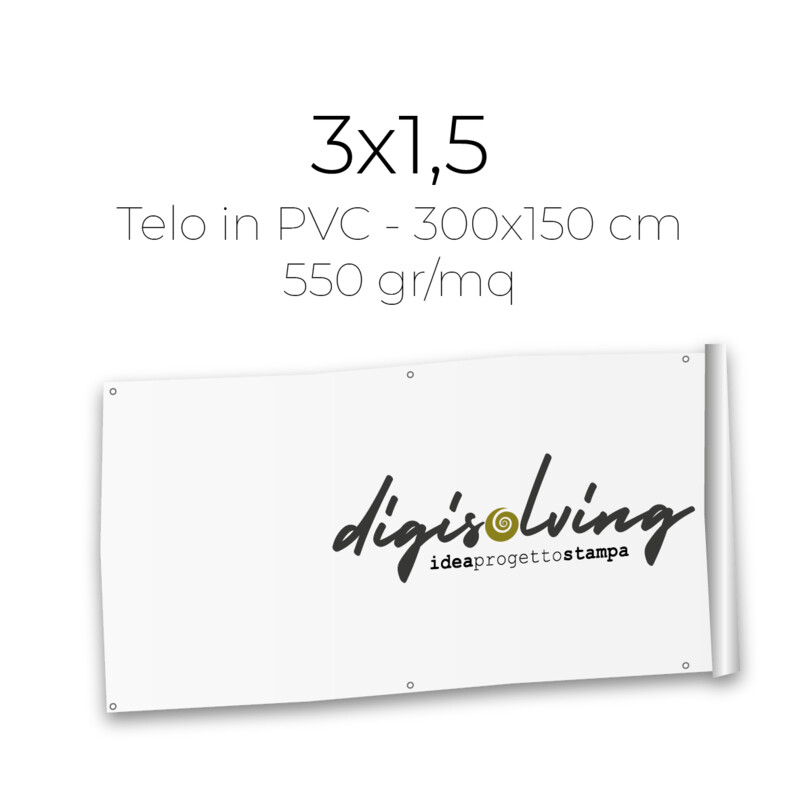 Telo in PVC 300x150