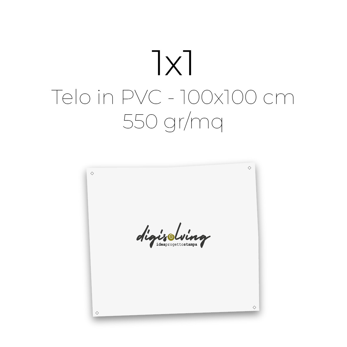 Telo in PVC 100x100