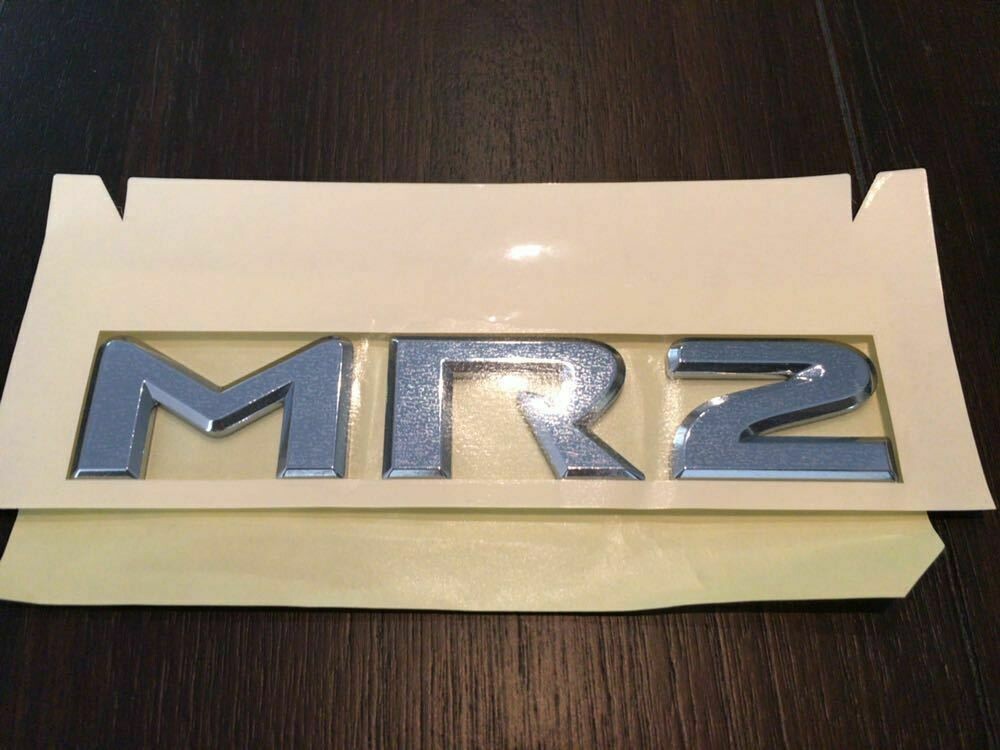 Original Toyota MR2 W3 MR2 Emblem für's Heck NEU