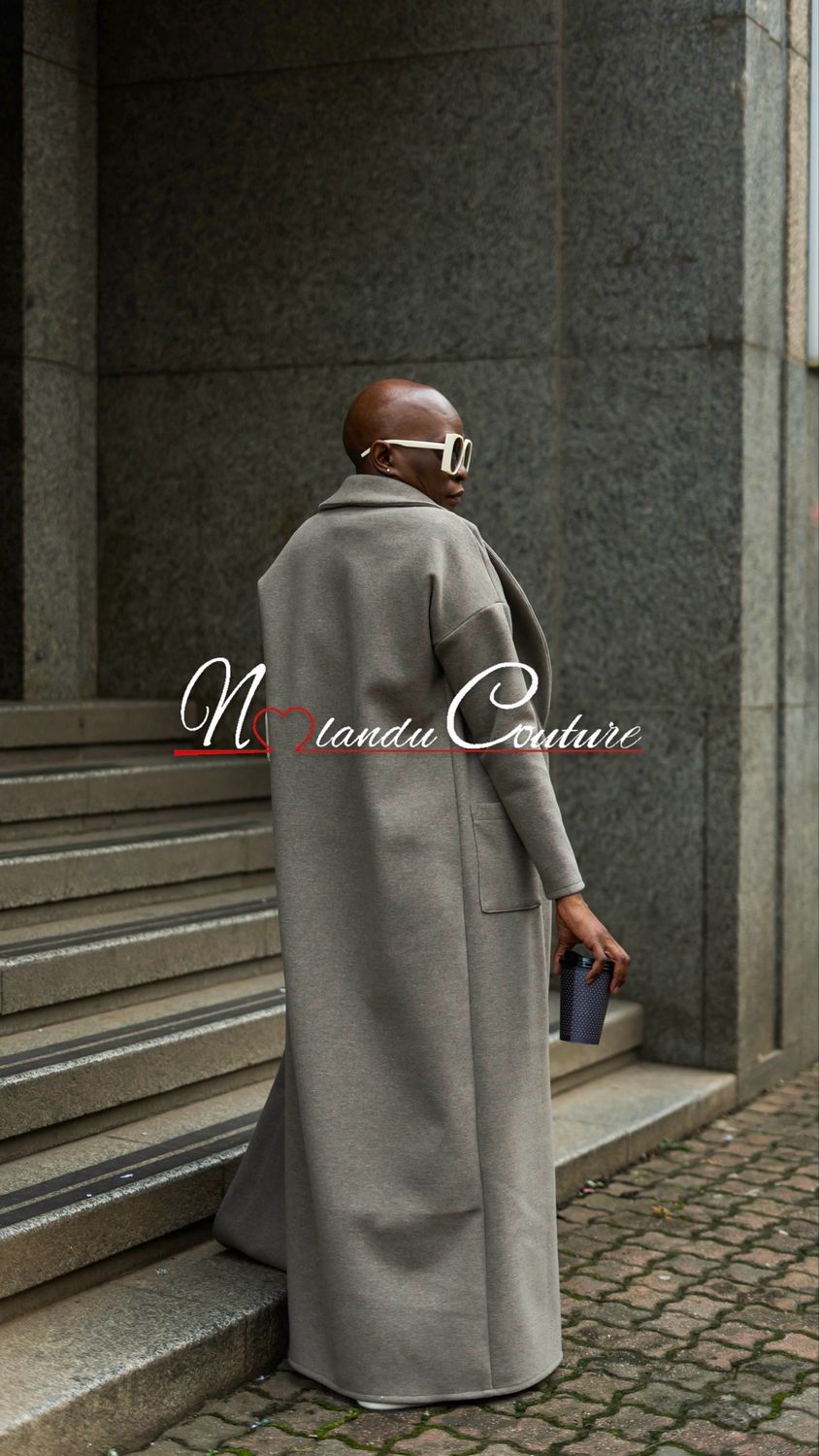 Long Coatigan (Soft Coat Without A Lining) With Front Pockets