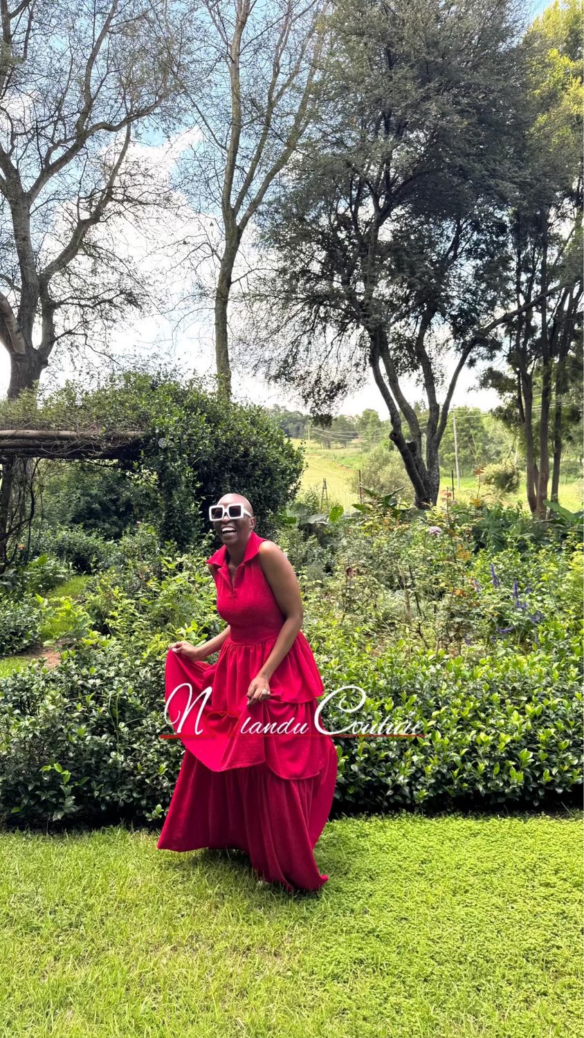 Sleeveless Maxi Tiered Layered Dress