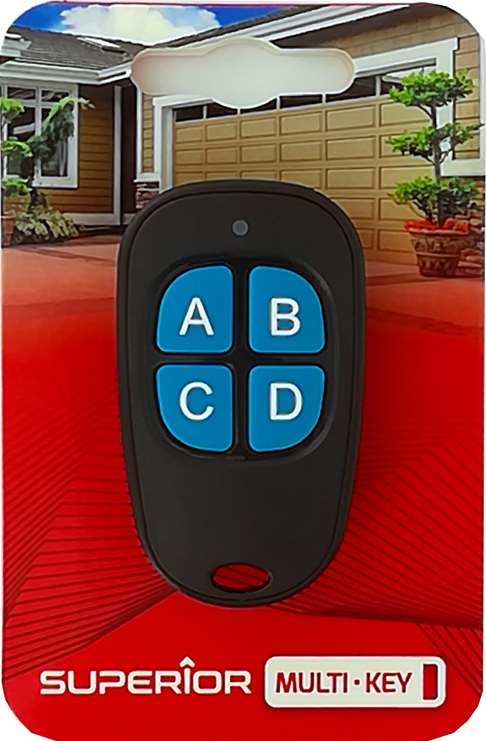 The self-learning universal multi-frequency remote control for most common gates