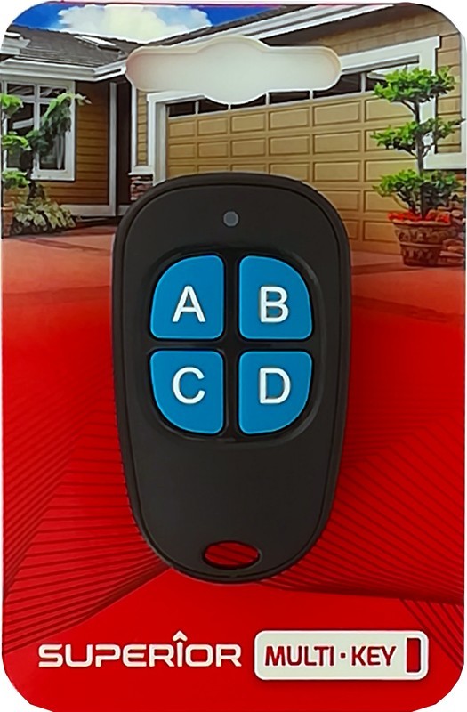 The self-learning universal multi-frequency remote control for most common gates