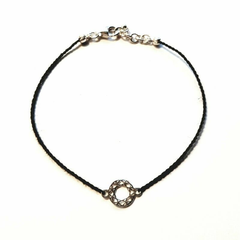 Bracelet Faceted Cabochon Circle