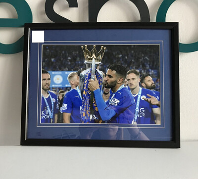 Riyad Mahrez Signed Leicester City Champions Presentation