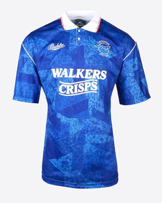 Leicester City 1990 Retro Home Shirt