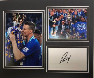 Huth Leicester City signed presentation