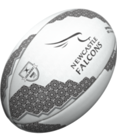 Newcastle Falcons Rugby Supporters Ball