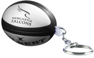 Newcastle Falcons Rugby Ball Keyring Newcastle Falcons Rugby Ball Keyring