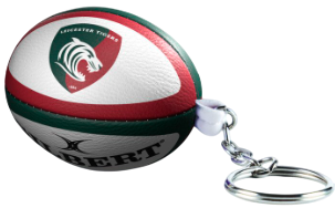 Leicester Tigers Rugby Ball Keyring