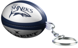 Sale Sharks Rugby Ball Keyring Sale Sharks Rugby Ball Keyring