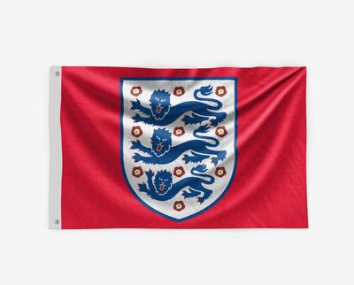 England Core Crest Flag England Core Crest Flag