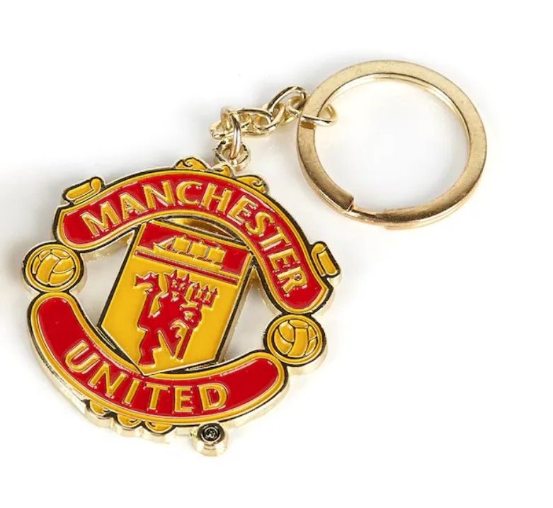 Man United Crest Keyring